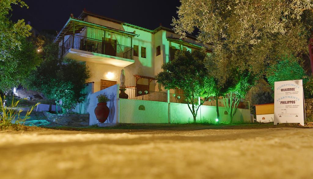 Philippos Apartments Áfissos Exterior foto